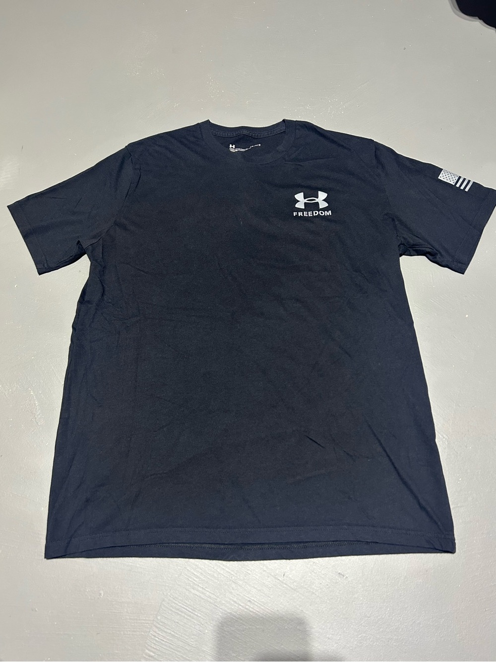 Under Armour Freedom Black Short Sleeve Shirt